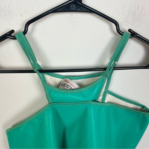 Geche Escvar Patent Faux Leather Skirt - Picture 2 of 10